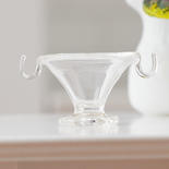 Dollhouse Miniature Glass Party Punch Bowl