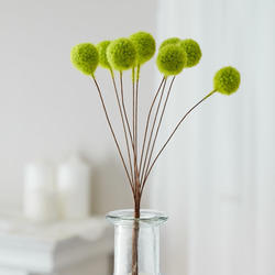 Artificial Green Thistle Floral Pod Picks
