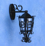 Dollhouse Miniature 12V Ornate Carriage Lamp
