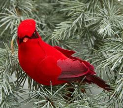 Red Artificial Cardinal Bird