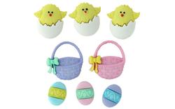 Dress It Up Easter Basket Buttons