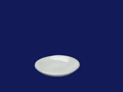 Dollhouse Miniature White Porcelain Salad Plates