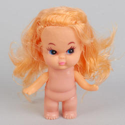 Strawberry Blonde Hair Little Girl Doll - True Vintage