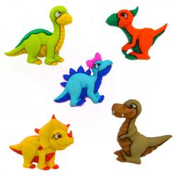 Dress It Up Dino-Mite Buttons