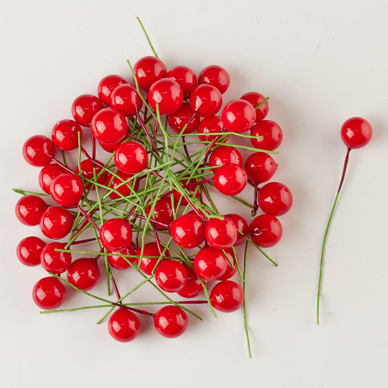 Red Berry Picks - Picks + Sprays - Floral Supplies - Craft Supplies ...