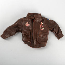 Miniature Leather Flight Jacket - Vintage Find
