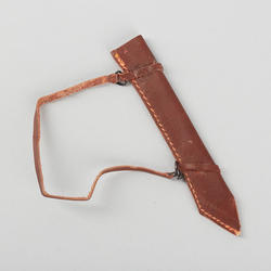 Leather Miniature Sword Scabbard - Vintage Find