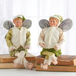 Vintage Inspired Elf Fairy Shelf Sitter