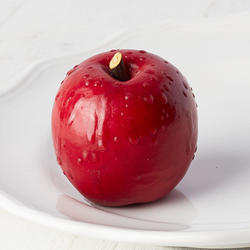Dewy Red Artificial Apple