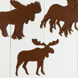 Rustic Tin Moose Cutouts