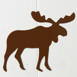 Rustic Tin Moose Cutout