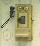 Dollhouse Miniature Antique Wall Telephone Kit