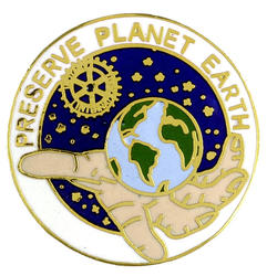 Preserve Planet Earth Lapel Pin