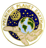 Preserve Planet Earth Lapel Pin