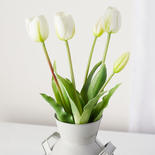 Artificial Cream Tulip Bundle