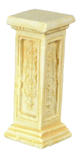 Dollhouse Miniature Ivory Pedestal