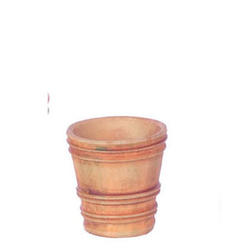 Miniature Antiqued French Country Pot