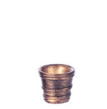 Miniature Antiqued French Country Pot