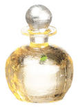Dollhouse Miniature Yellow Perfume Bottle