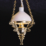 Dollhouse Miniature 12v Victorian Hanging Light
