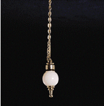 Dollhouse Miniature 12v Hanging Globe Lamp