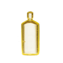 Bulk Package of 500 Miniature Yellow Bottle