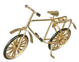 Miniature Small Gold Bicycle