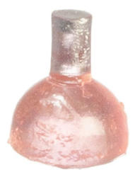 Dollhouse Miniature Pink Acrylic Perfume Bottles