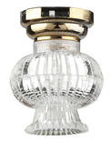 Dollhouse Miniature Fancy Clear Ceiling Lamp - LED