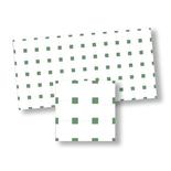 Dollhouse Miniature Green Square Mosaic Floor Tile Sheet