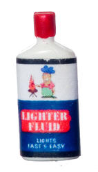 Dollhouse Miniature Bag of Charcoal Lighter Fluid