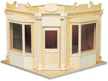 Dollhouse Miniature Corner Shop Kit
