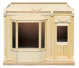 Dollhouse Miniature Bay Window Shop Kit