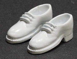 Traditional Miniature White Nurse's Shoes