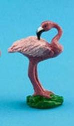 Dollhouse Miniature Flamingo