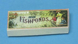 Dollhouse Miniature Antique Fishpond Game