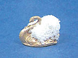 Dollhouse Miniature Swan Towel Holder