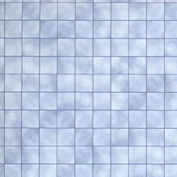 Dollhouse Miniature Blue Marble Tiles Floor Paper