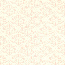 Dollhouse Miniature Wallpaper Sheets, Tulip Arabesque-Pink