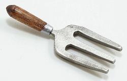 Miniature Antique Look Hand Fork Garden Tool