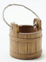 Miniature Antique Look Water Bucket