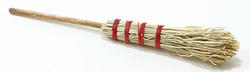 Handmade Miniature Straw Broom
