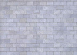 Dollhouse Miniature- Wallpaper Sheets, Grey Slate Roof