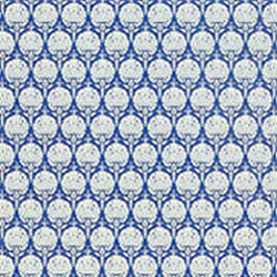 Dollhouse Miniature Wallpaper Sheets, Ottoman-Blue