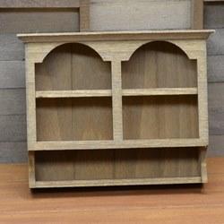 Miniature Rustic Pine Wall Cupboard