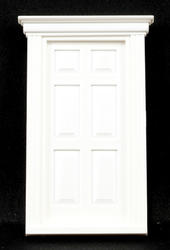 Door:GEORGIAN FRONT DOOR small Jacksons Miniatures plastic 1/12 scale B02 