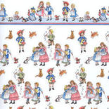 Dollhouse Miniature- Wallpaper Sheets, Children