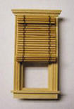 Dollhouse Miniature Bamboo Roll Up Shade For Windows