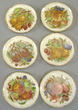 Dollhouse Miniature Fruit Plates - 6pcs.