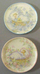 Miniature Baby Collector Plates